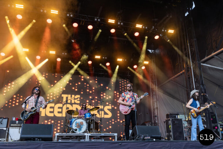 Sheepdogs at Rock The Park 2024 in London, ON