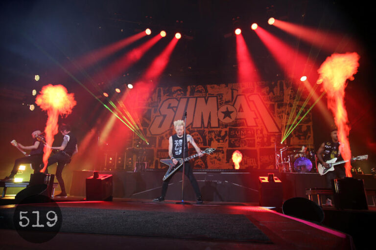 Sum 41 at Canada Life Place in London 2025